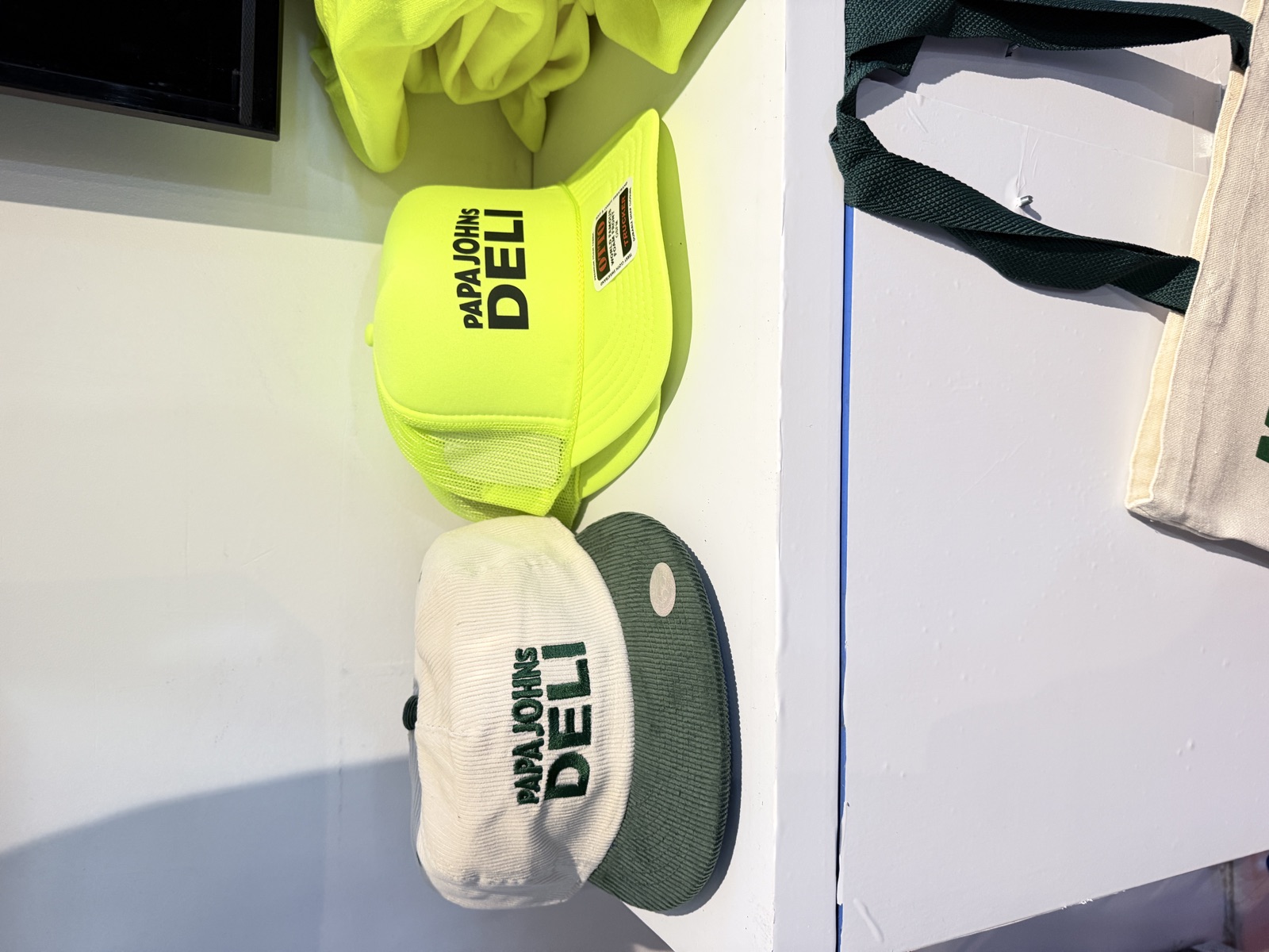 Finished shirts, hats, patches, and event merch for Event Screen Printing Services